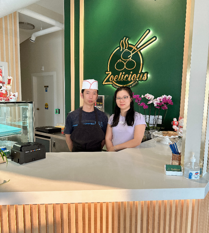 Dongning Lin and Zoe Chen, owners of Zoelicious in Oakville | Zoelicious